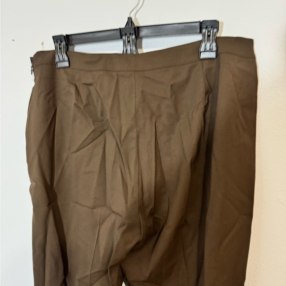 Lafayette 148 New York Brown Dress Pants - Picture 4 of 6